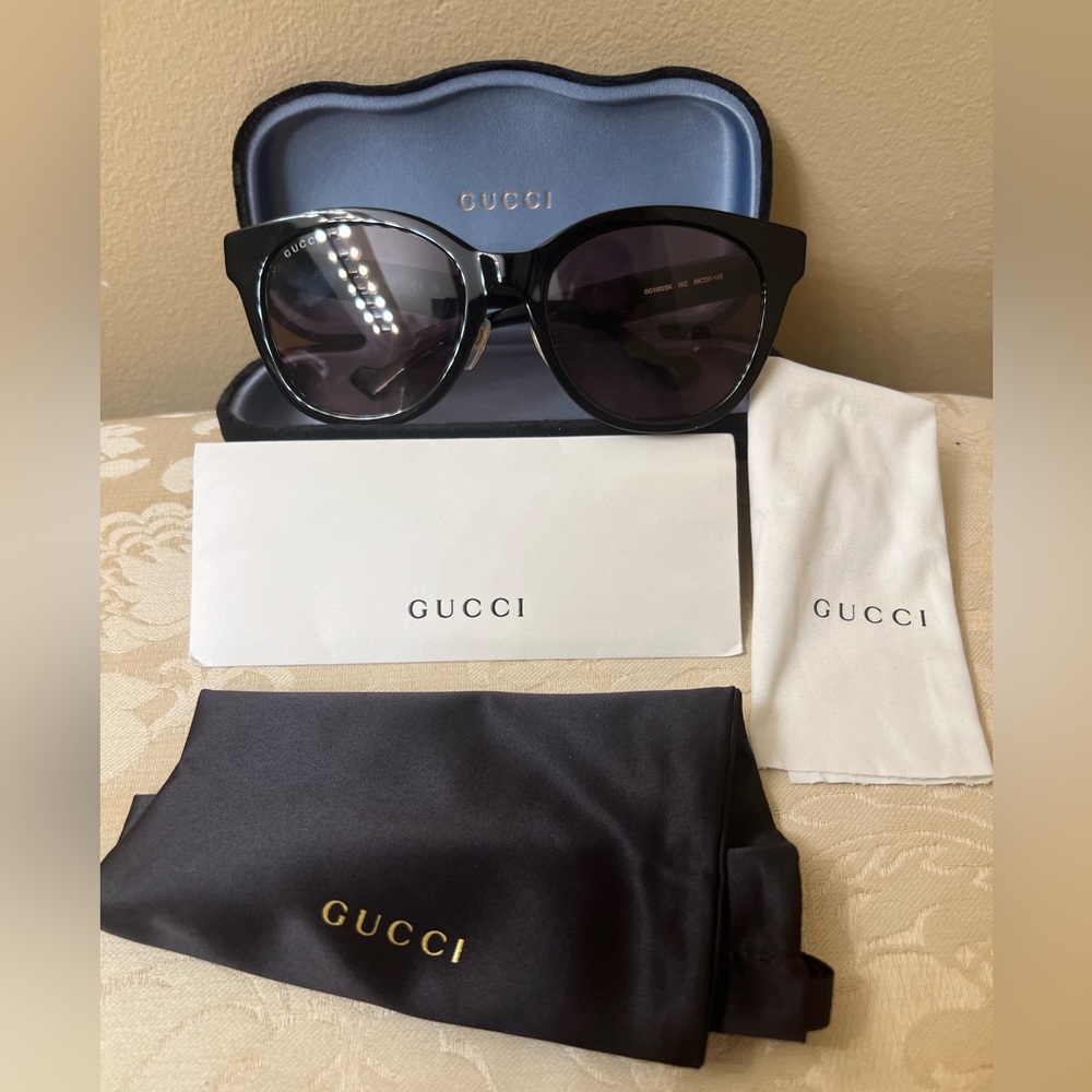 Gucci Cat Eyes Sunglasses All Inclusion NWT - Picture 12 of 17